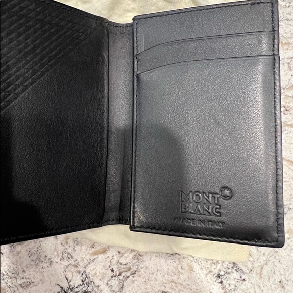 Mens Authentic Mont Blanc Wallet - Picture 3 of 4